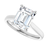 14K White Gold 2 1/2 CTW Lab-Grown Diamond Engagement Ring