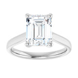 14K White Gold 2 1/2 CTW Lab-Grown Diamond Engagement Ring
