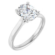 14K White Gold 1 3/4 CTW Lab-Grown Diamond Engagement Ring