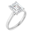 14K White Gold 2 1/2 CTW Lab-Grown Diamond Engagement Ring