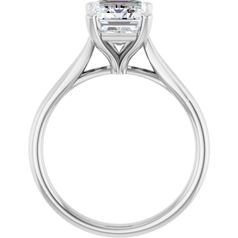 14K White Gold 2 1/2 CTW Lab-Grown Diamond Engagement Ring