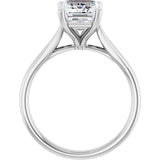 14K White Gold 2 1/2 CTW Lab-Grown Diamond Engagement Ring