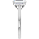 14K White Gold 2 1/2 CTW Lab-Grown Diamond Engagement Ring