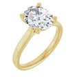 14K Yellow Gold 2 1/2 CTW Lab-Grown Diamond Engagement Ring