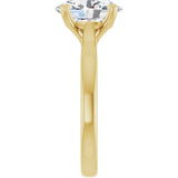 14K Yellow Gold 2 1/2 CTW Lab-Grown Diamond Engagement Ring