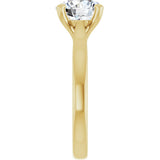 14K Yellow Gold 2 CTW Lab-Grown Diamond Engagement Ring