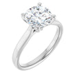 14K White Gold 2 CTW Lab-Grown Diamond Engagement Ring
