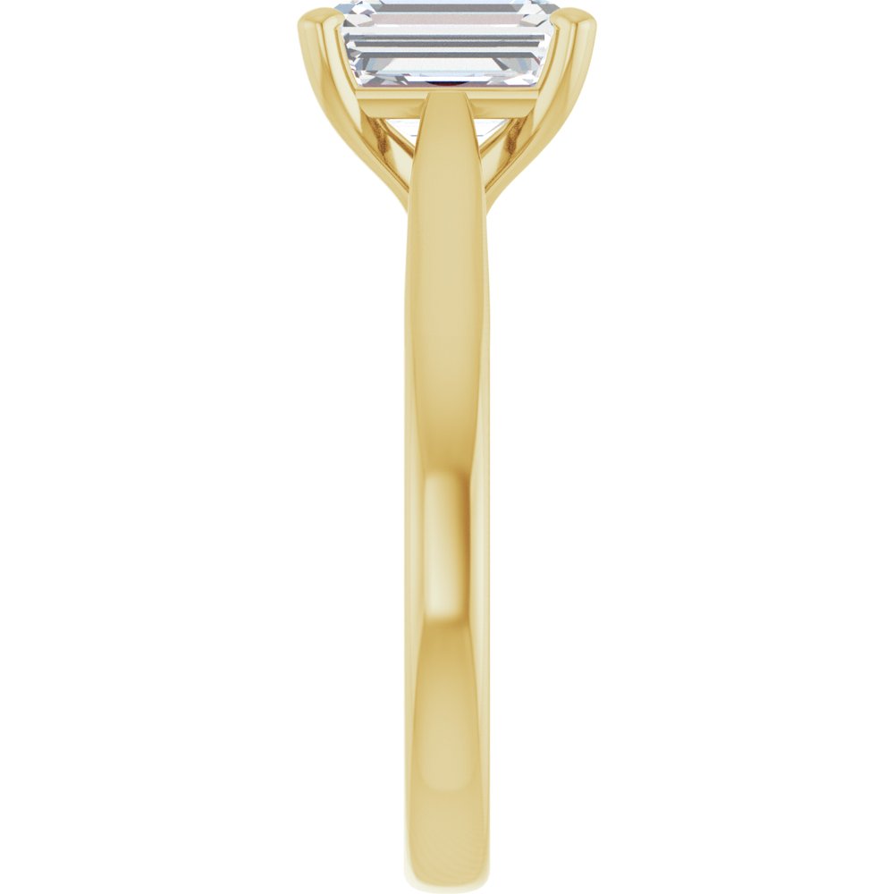 14K Yellow Gold 1 3/4 CTW Lab-Grown Diamond Engagement Ring