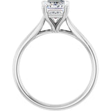 14K White Gold 1 3/4 CTW Lab-Grown Diamond Engagement Ring