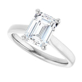 14K White Gold 1 3/4 CTW Lab-Grown Diamond Engagement Ring