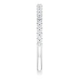 14K White Gold 1/5 CTW Natural Diamond Band