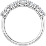 14K White Gold 1 1/6 CTW Natural Diamond Anniversary Band