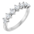 14K White Gold 3/4 CTW Natural Diamond Anniversary Band