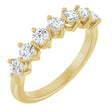 14K Yellow Gold 3/4 CTW Natural Diamond Anniversary Band