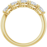 14K Yellow Gold 5/8 CTW Lab-Grown Diamond Anniversary Band