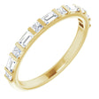 14K Yellow 1/2 CTW Lab-Grown Diamond Anniversary Band