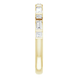 14K Yellow 1/2 CTW Lab-Grown Diamond Anniversary Band