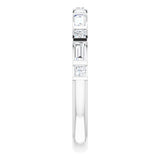 14K White 1/2 CTW Natural Diamond Anniversary Band