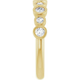 14K Yellow 1/2 CTW Lab-Grown Diamond Anniversary Band