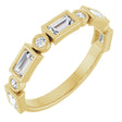 14K Yellow 3/4 CTW Natural Diamond Anniversary Band