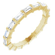 14K Yellow 5/8 CTW Diamond Eternity Band 