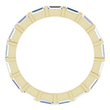 14K Yellow 5/8 CTW Diamond Eternity Band