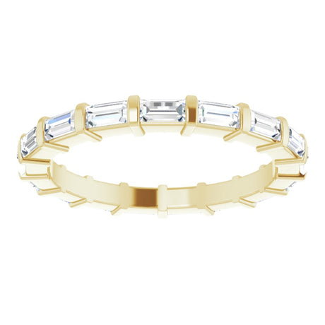 14K Yellow 5/8 CTW Diamond Eternity Band