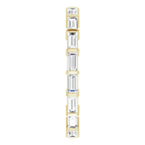 14K Yellow 3/4 CTW Natural Diamond Eternity Band
