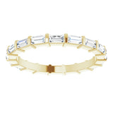 14K Yellow 3/4 CTW Lab-Grown Diamond  Eternity Band