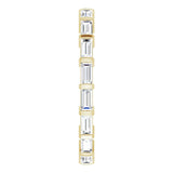 14K Yellow 3/4 CTW Lab-Grown Diamond  Eternity Band