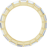 14K Yellow 1 1/2 CTW Lab-Grown Diamond  Eternity Band