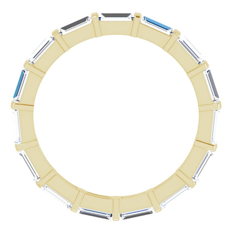 14K Yellow 1 3/4 CTW Diamond Eternity Band