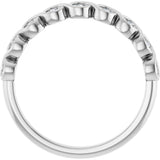 14K White 1/4 CTW Natural Diamond Anniversary Band