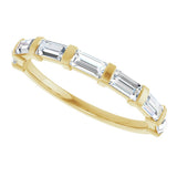 14K Yellow Gold 3/4 CTW Natural Diamond Anniversary Band