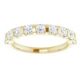 14K Yellow 9/10 CTW Natural Diamond Anniversary Band