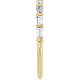 14K Yellow Gold 1/3 CTW Natural Diamond Anniversary Band