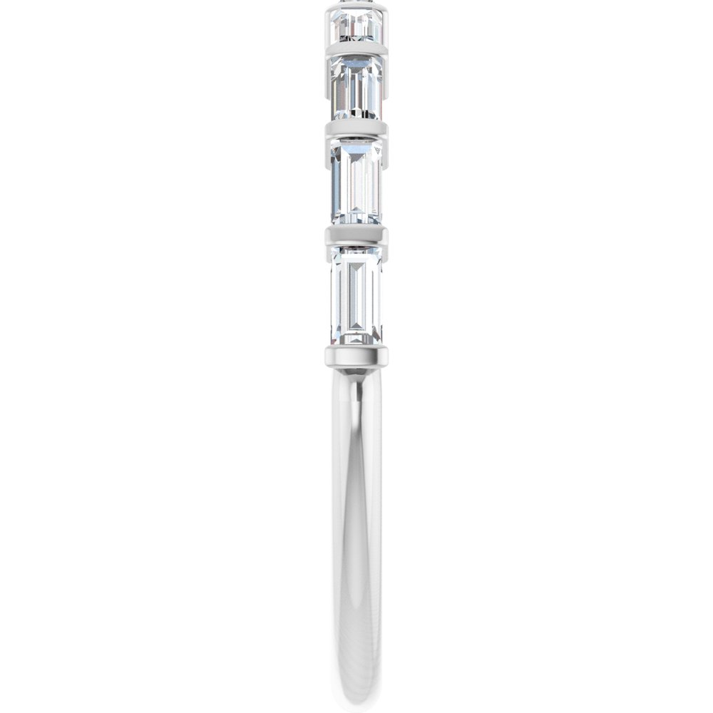 14K White Gold 1/3 CTW Natural Diamond Anniversary Band