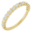 14K Yellow Gold 1/2 CTW Natural Diamond Anniversary Band