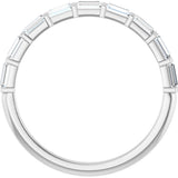 14K White Gold 1/3 CTW Lab-Grown Diamond Anniversary Band