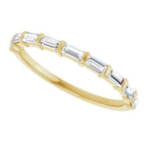 14K Yellow Gold 1/3 CTW Natual Diamond Anniversary Band