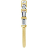14K Yellow 5/8 CTW Natural Diamond Anniversary Band