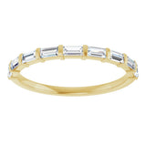 14K Yellow Gold 1/3 CTW Natural Diamond Anniversary Band