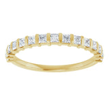 14K Yellow Gold 1/2 CTW Natural Diamond Anniversary Band