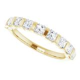 14K Yellow 9/10 CTW Natural Diamond Anniversary Band