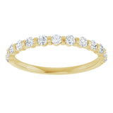 14K Yellow Gold 1/3 CTW Natural Diamond Anniversary Band