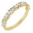 14K Yellow Gold 1/2 CTW Lab-Grown Diamond Anniversary Band