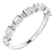 14K White Gold 3/4 CTW Natural Diamond Anniversary Band