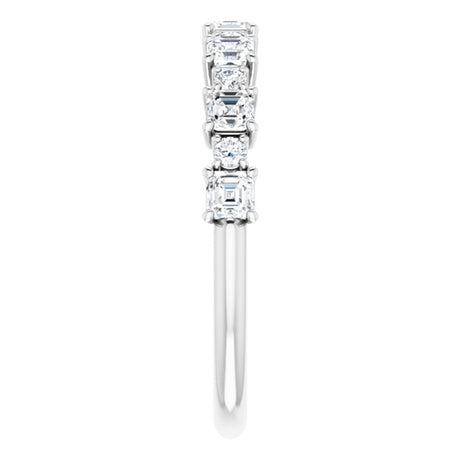 14K White Gold 3/4 CTW Natural Diamond Anniversary Band