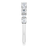 14K White Gold 3/4 CTW Natural Diamond Anniversary Band