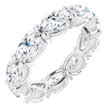 14K White Gold 3 3/4 CTW Lab-Grown Diamond Eternity Band